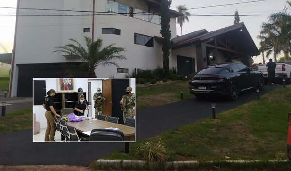 Presunto narco logra escapar de allanamiento en Paraná Country Club - Noticiero Paraguay