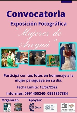 Fotógrafos, aficionados y profesionales podrán participar de la exposición “Mujeres de Areguá” - .::Agencia IP::.