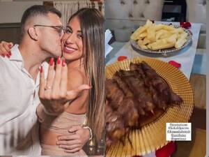 Crónica / [VIDEO] ¡Por el día de los enamorados cenaron asadito mandi'ore!