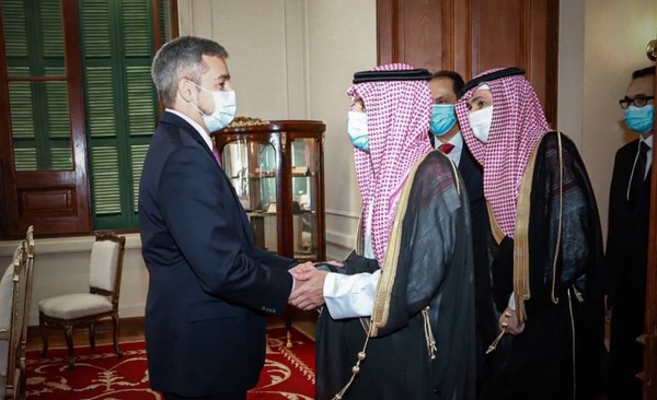 Diario HOY | Abdo dialoga con ministro saudí sobre comercio y futuras inversiones