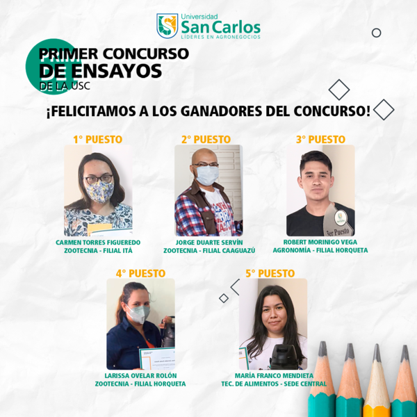 Primer Concurso de Ensayos USC 2021