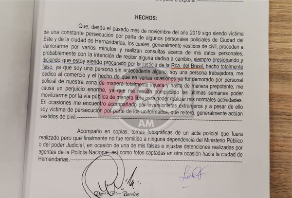 Narco fugado pidió hábeas corpus preventivo porque era "extorsionado por policías" - Megacadena — Últimas Noticias de Paraguay