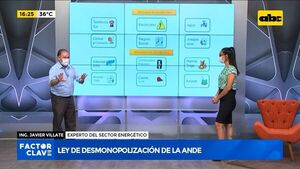 Ley de Desmonopolización de la ANDE - Factor Clave - ABC Color