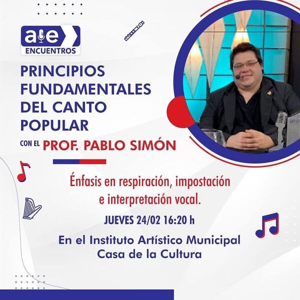 Organizan talleres gratuitos sobre canto popular y producción en estudio de grabación - La Clave