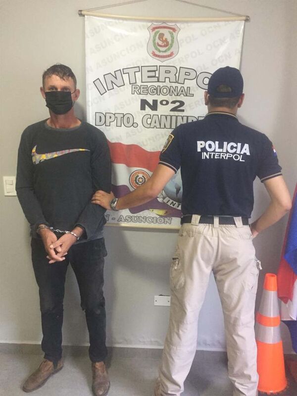 Cae prófugo brasileño en Salto del Guairá - Nacionales - ABC Color