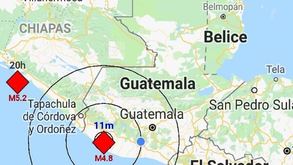 Un sismo de magnitud 6,8 sacude Guatemala y causa alarma