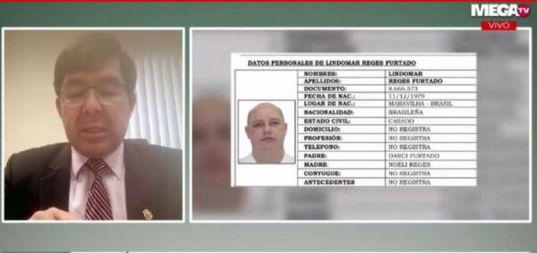 Ni Interpol, ni Policía, ni Fiscalía reportaron antecedentes de narco fugado