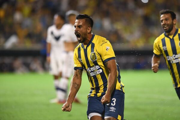 Cristian Báez le da el triunfo a Rosario Central - Fútbol Internacional - ABC Color