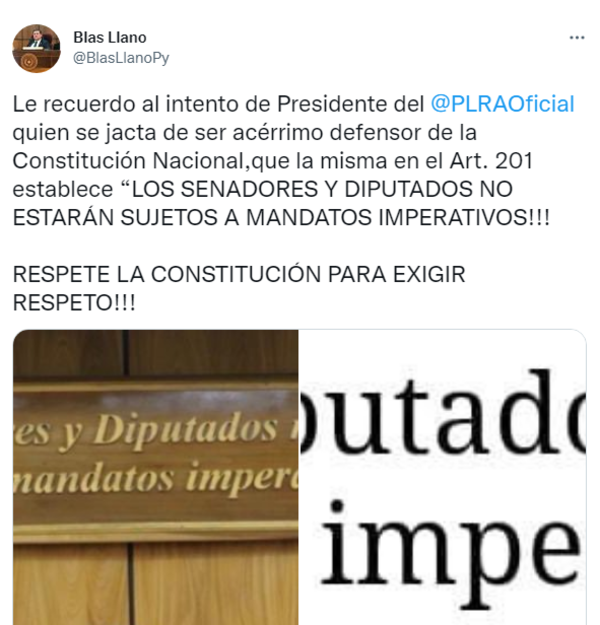 Juicio político a Sandra Quiñonez reaviva pelea interna en el PLRA | OnLivePy