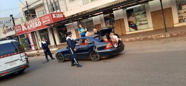 Intervienen «juegos» de carnaval en las calles de Concepción