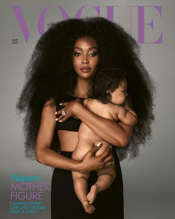 Naomi Campbell posó por primera vez con su hija y aseguró: “No fue adoptada” - Gente - ABC Color