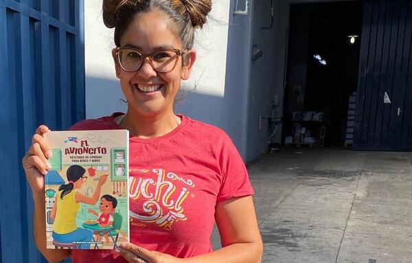 Noe Leguizamón lanza “El Avioncito”, recetario de comidas para bebés y niños