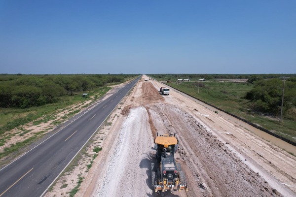 Obras en la ruta Transchaco avanzan simultáneamente en todos sus frentes - .::Agencia IP::.