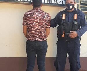 Hombre con antecedentes de hurto es detenido en control preventivo