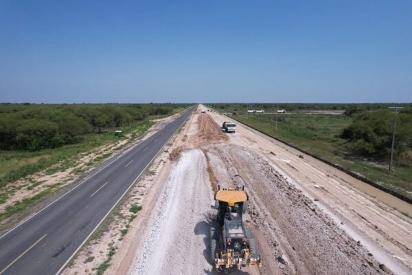 Obras en la ruta Transchaco avanzan simultáneamente en todos sus frentes