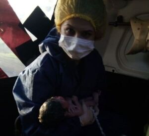 Minga Guazú: Bebé nace en ambulancia con asistencia de bomberos