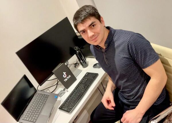 Edgar Rolón, el paraguayo que está haciendo historia en TikTok