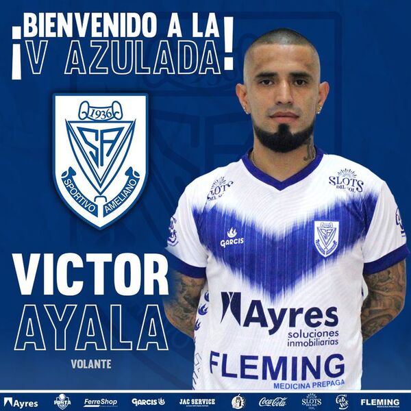 Víctor Ayala seguirá su carrera en Sportivo Ameliano - Sportivo Ameliano - ABC Color