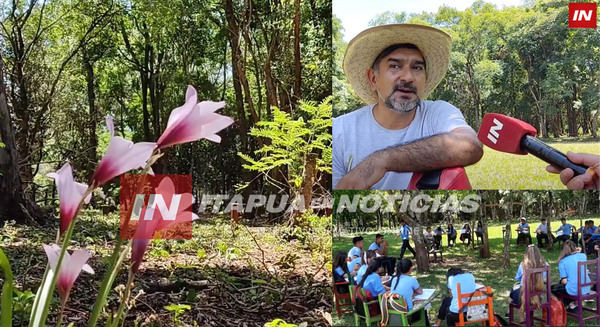 "DAMOS CLASES BAJO LOS ÁRBOLES PORQUE QUEREMOS NO PORQUE NECESITAMOS" - Itapúa Noticias