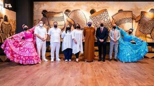 Stand paraguayo atrae interés en la Expo Dubái 2020