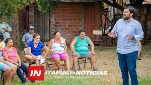 NEHEMIAS CUEVAS ACOMPAÑA CONFORMACIÓN DE COMISIONES VECINALES EN ENCARNACIÓN - Itapúa Noticias