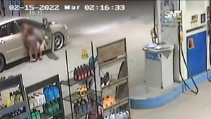 Agreden a mujer en Estación de Servicios en Limpio - SNT