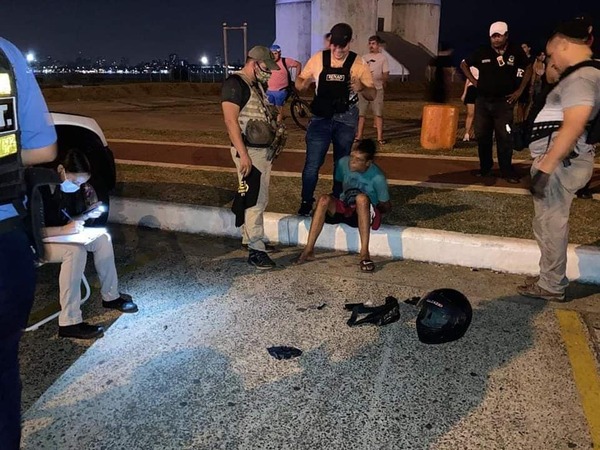 SENAD ATRAPÓ A DELIVERY DE CRACK EN LA COSTANERA - Itapúa Noticias
