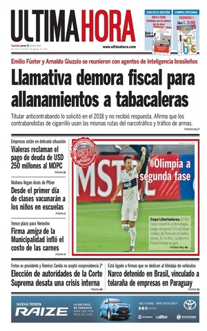 Portadas de este jueves 17 de febrero de 2022