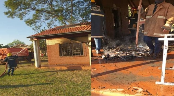 Diario HOY | Quema de un aula en Itapúa: estudiantes aplazados serían convocados a declarar