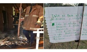 Incendio en escuela tras aplazo masivo: Individualizan a exalumno como presunto cómplice de responsables