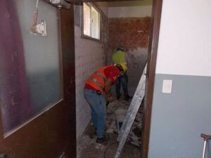 Refaccionan el Hospital Regional de Pedro Juan