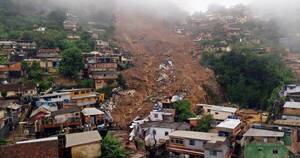 La Nación / Sube a 94 la cifra de muertos por temporal en Río de Janeiro