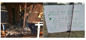 Incendio en escuela tras aplazo masivo: Individualizan a exalumno como presunto cómplice de responsables