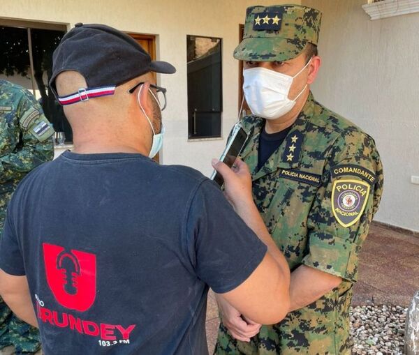Nuevo equipo táctico policial en PJC será de prevención, según comandante Fleitas