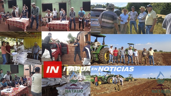 NATALIO TRABAJA POR LA REACTIVACIÓN DE LA AGRICULTURA FAMILIAR - Itapúa Noticias
