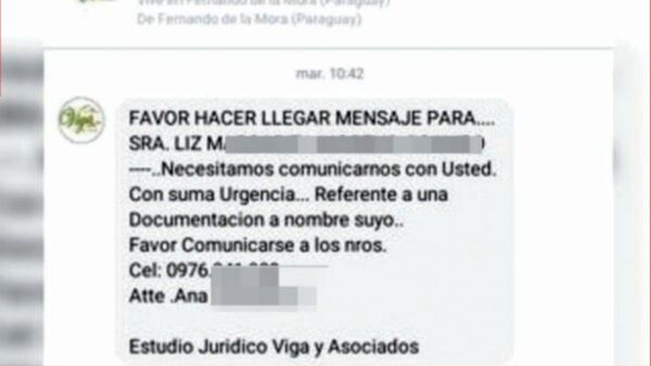 Los "mbói" mensajean a contactos en el Facebook