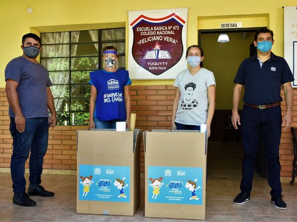 Sé un agente de cambio, doná utiles escolares