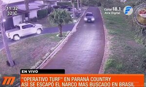 Así escapó el narco más buscado del Brasil | Telefuturo