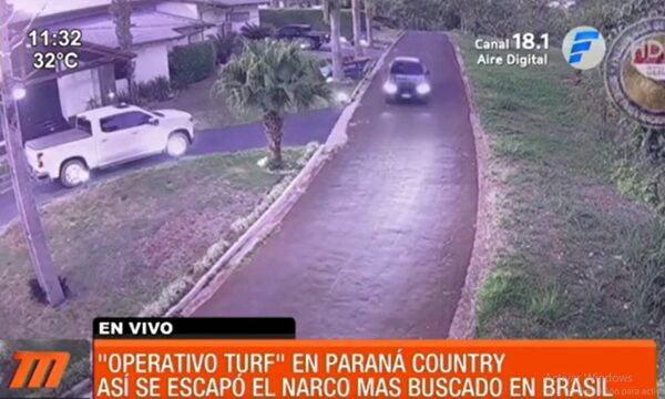 Así escapó el narco más buscado del Brasil | Telefuturo