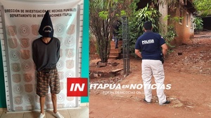 INVESTIGADORES DETIENEN A UN JOVEN TRAS ALLANAMIENTOS - Itapúa Noticias