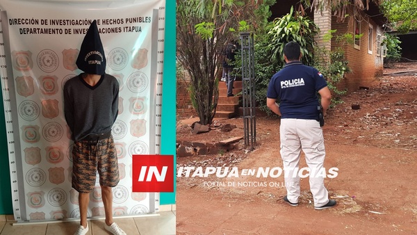 INVESTIGADORES DETIENEN A UN JOVEN TRAS ALLANAMIENTOS - Itapúa Noticias