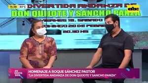 Teatro: homenaje a Roque Sánchez Pastor con “La divertida andanza de Don Quijote y Sancho Panza” - Ensiestados - ABC Color