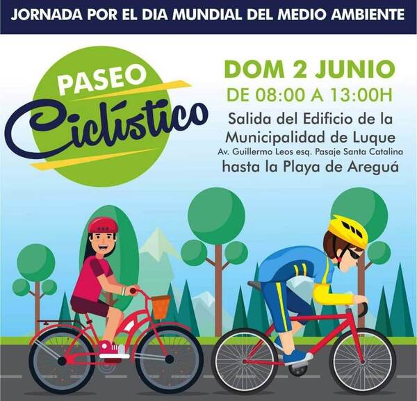 Festival solidario, exposición de autos y paseo ciclístico en Luque •