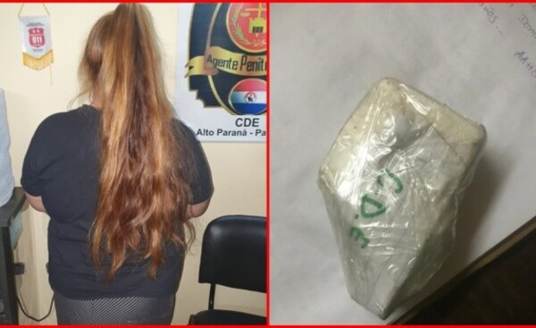 Piden prisión de mujer que quiso meter cocaína a la cárcel de CDE