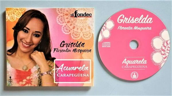 Cantante lanza su primer CD de música paraguaya “Acuarela Carapegüeña” - Música - ABC Color