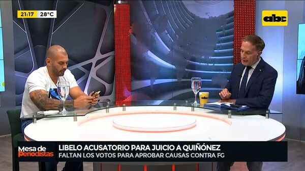 líbelo acusatorio para Juicio Político de Sandra Quiñonez - Mesa de Periodistas - ABC Color