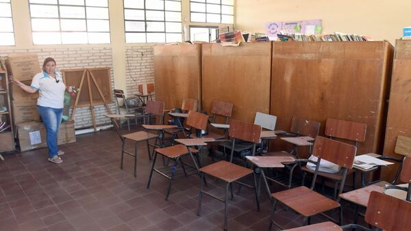 Asunción tiene G. 20.000 millones para obras, pero escuelas se caen