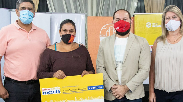 Ecodesafío Encarnación Recicla premió a los ganadores