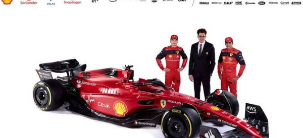 Ferrari presenta el nuevo monoplaza F1-75 de Leclerc y Sainz Jr