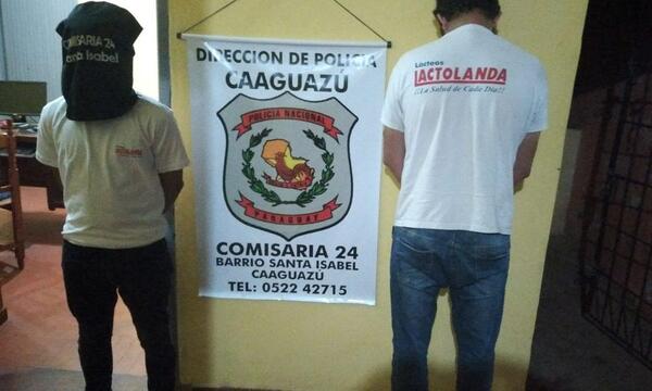 Detienen a empleados infieles por simular asalto en Caaguazú – Prensa 5